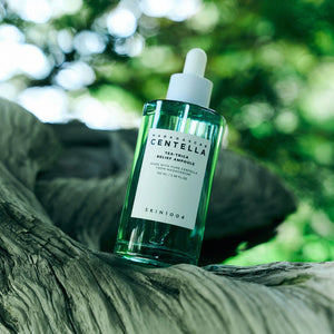 Sérum facial reduce la inflamación, poros dilatados y puntos negros / Madagascar Centella Tea-Trica Relief Ampoule 100ml