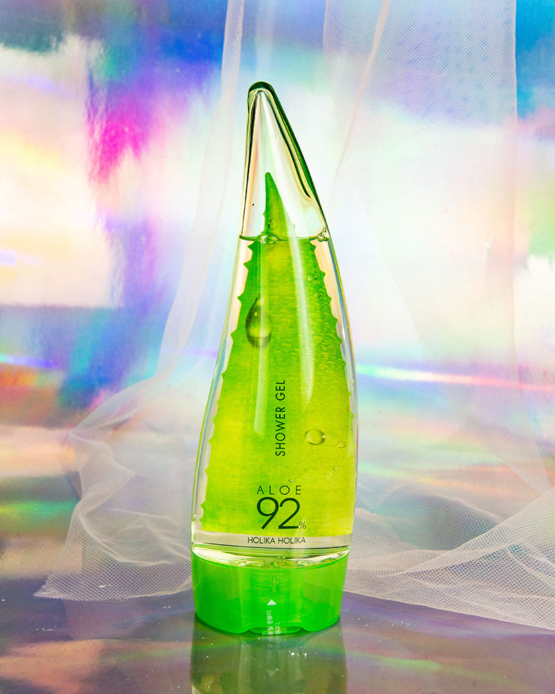 Gel de ducha con un 92% de aloe vera / Shower gel
