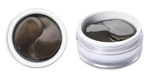 Parches contorno de ojos hidrogel aclarante / Real Gold Black Pearl Eye Patch